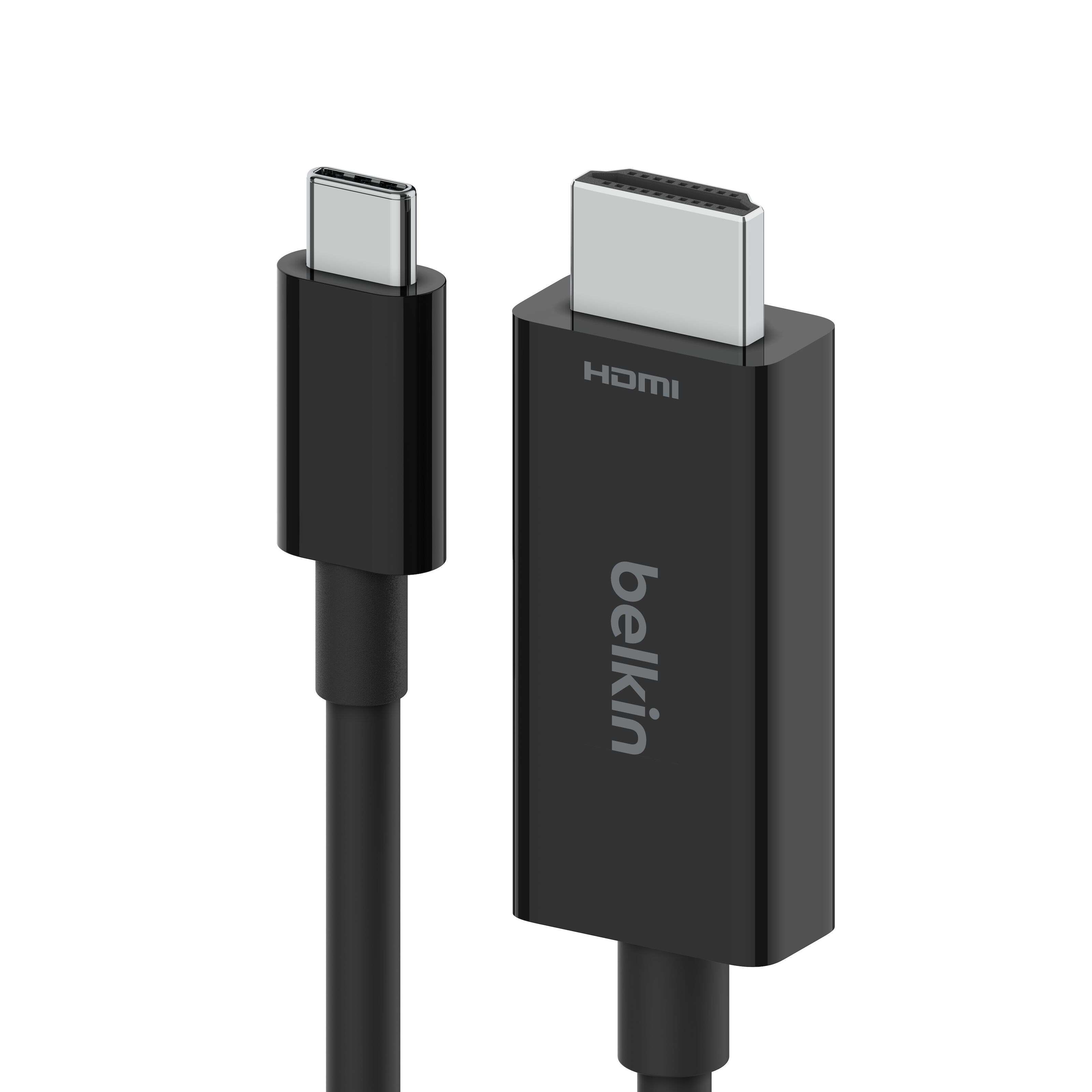 Belkin USB-C-kabel till HDMI 8K/60 Hz 2 m - HDMI-kablar | Kjell & Company