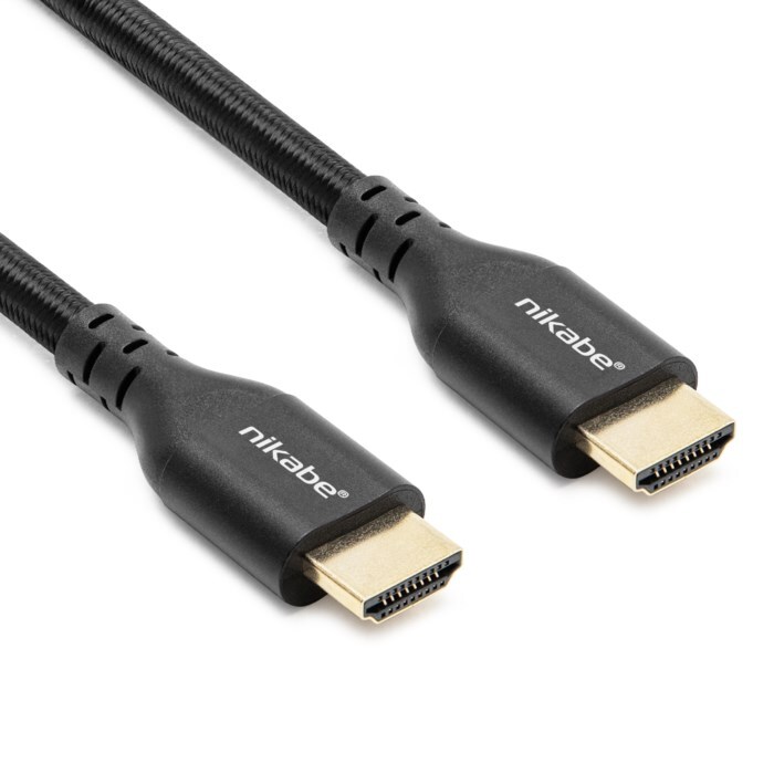 Nikabe HDMI-kabel med 8K-stöd 0,5 m