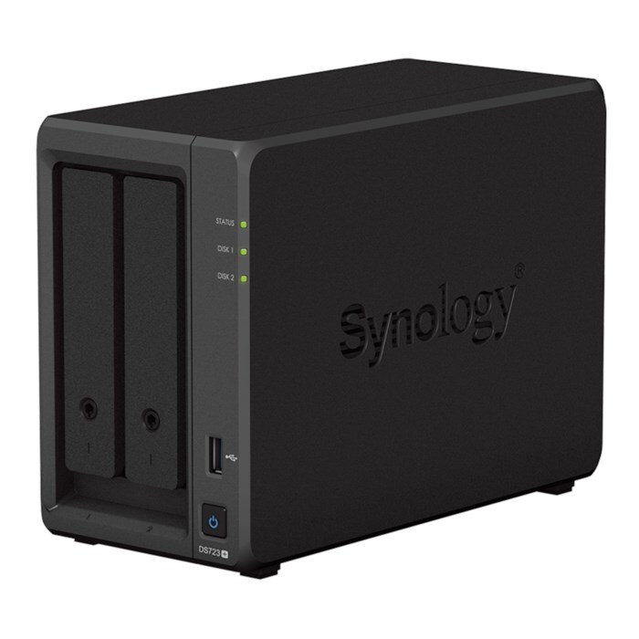 Synology Diskstation DS723+ Nas för 2 hårddiskar