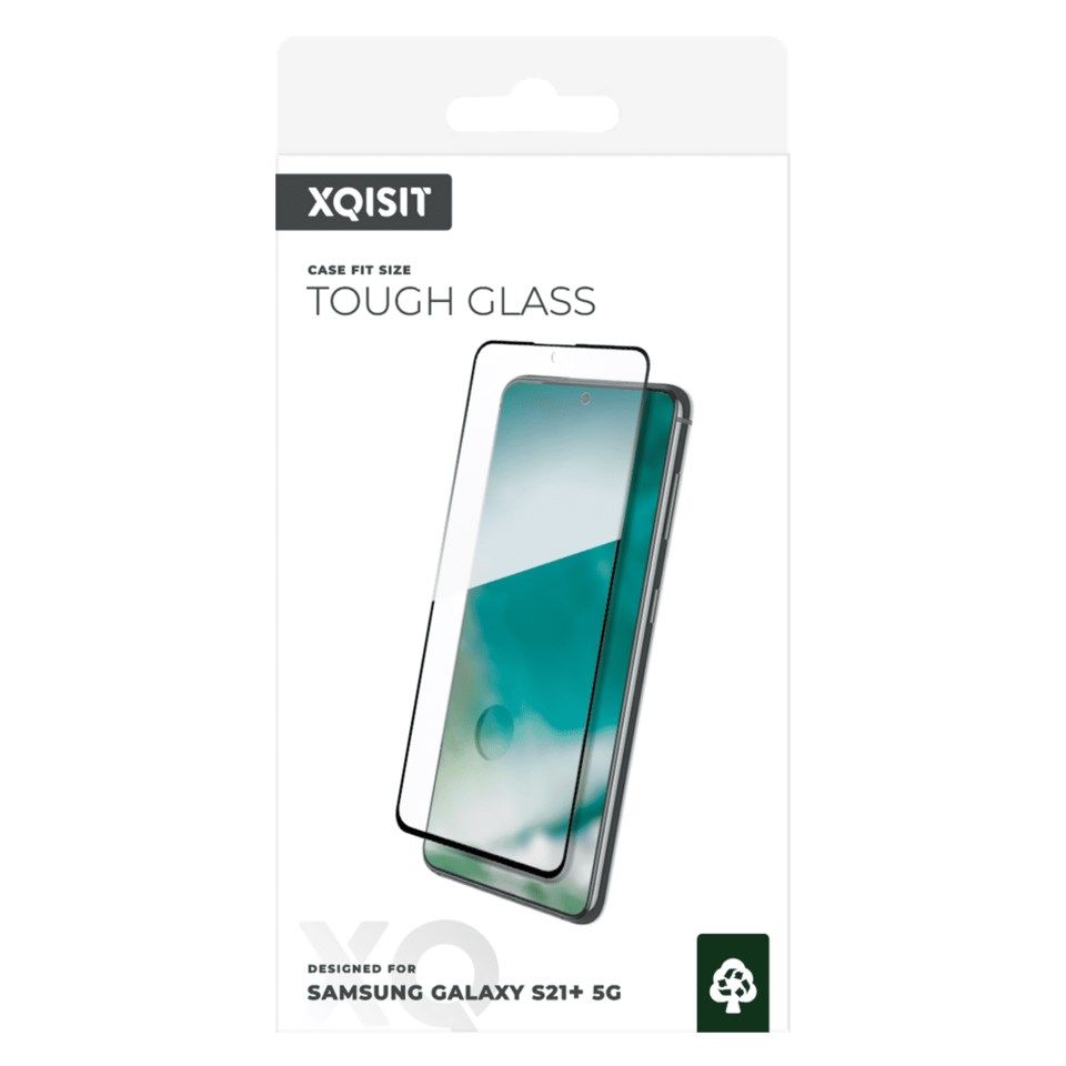 Xqisit Skärmskydd i glas för Galaxy S21 Plus