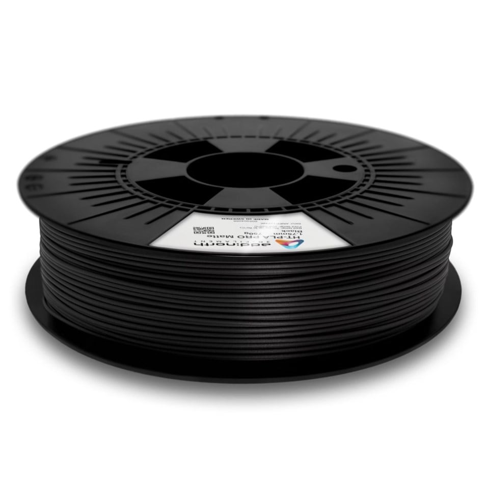 Addnorth HT-PLA Pro-filament för 3D-skrivare Matte Black