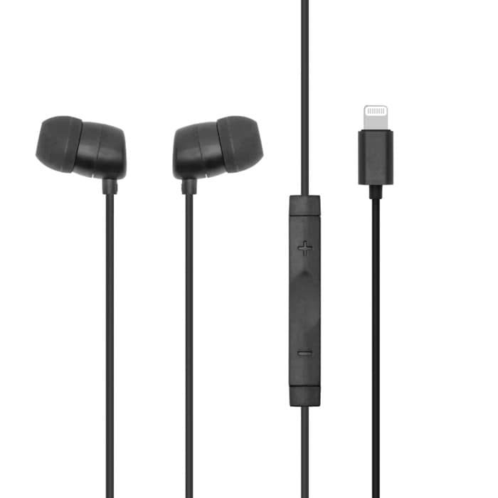 Linocell In-ear Lightning-hörlurar Svart