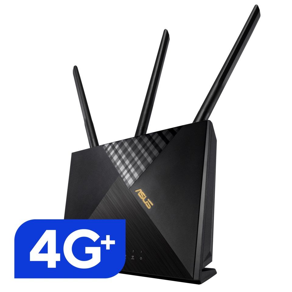 Asus AX56 4G+-router med modem AX1800