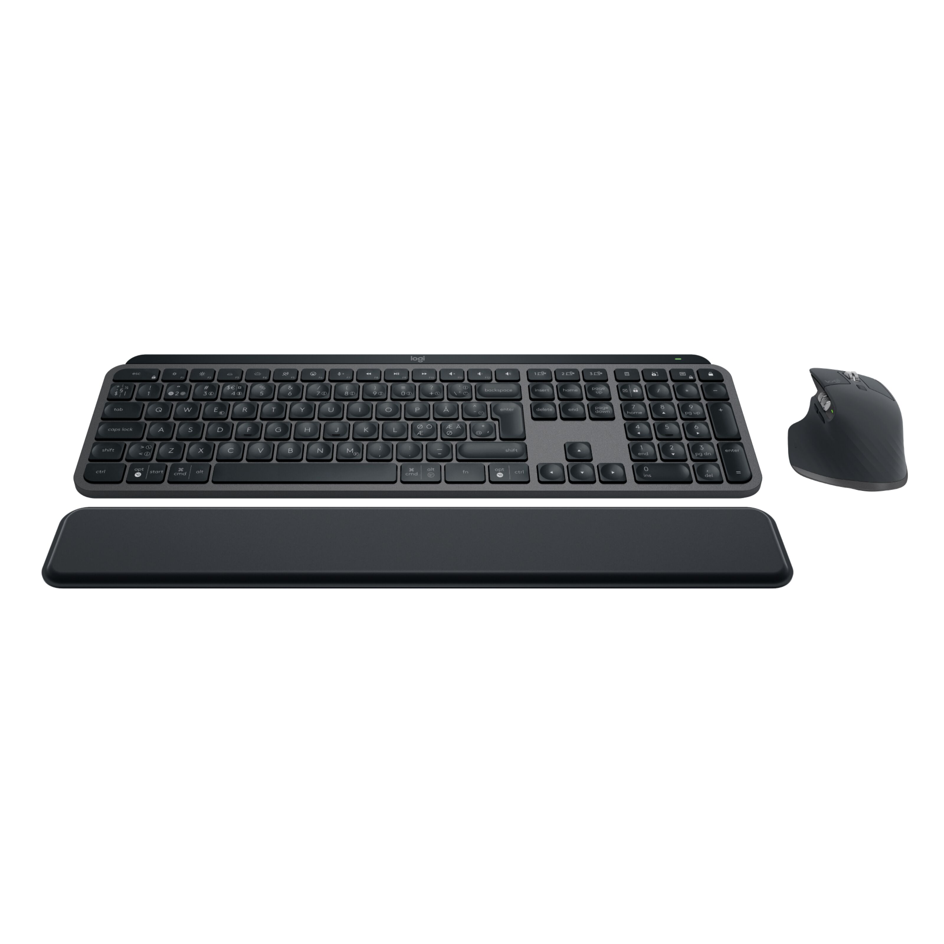 Logitech MX Keys S COMBO Trådløst tastatur og Mus