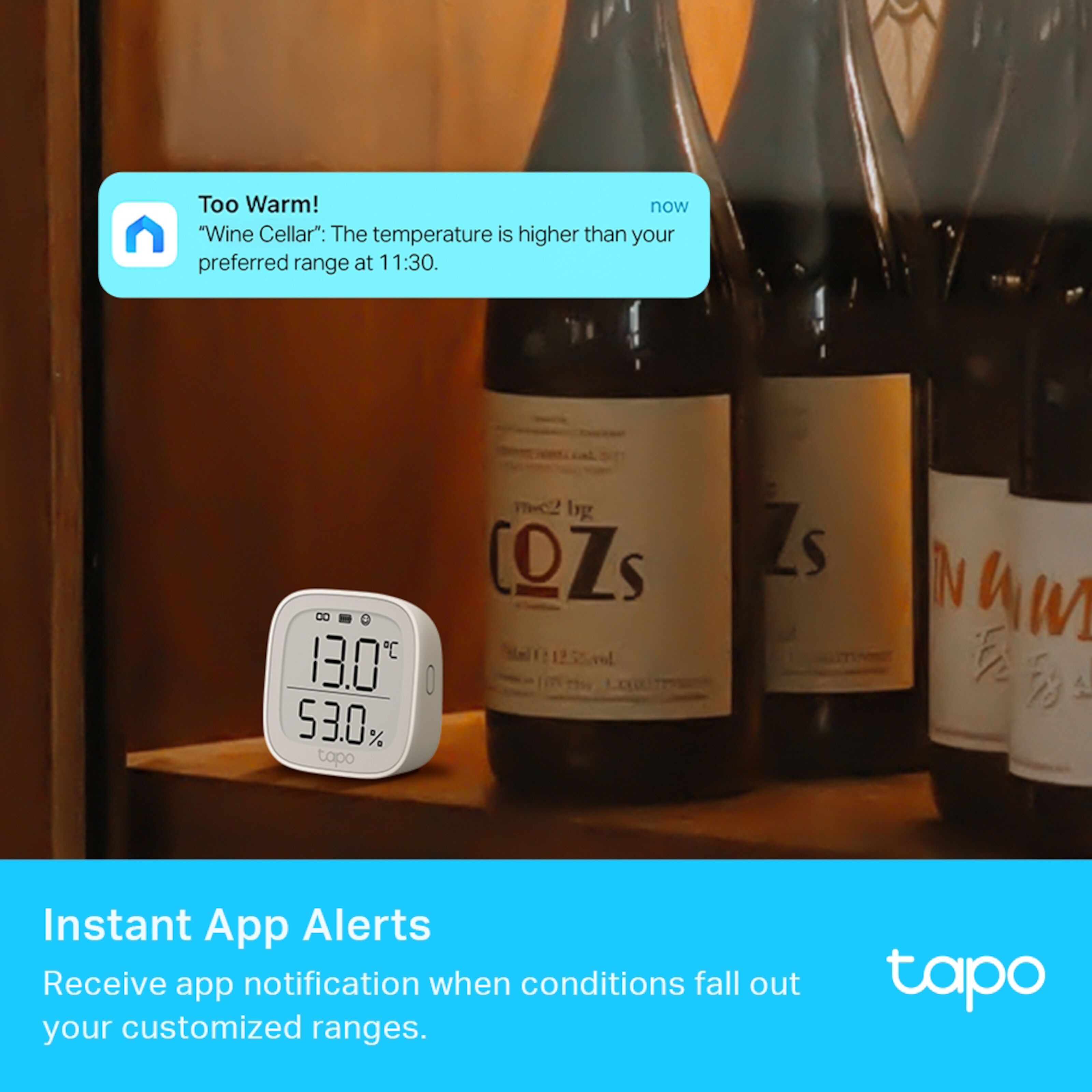 TP-link Tapo T315 Smart Termometer och hygrometer - Smarta ...