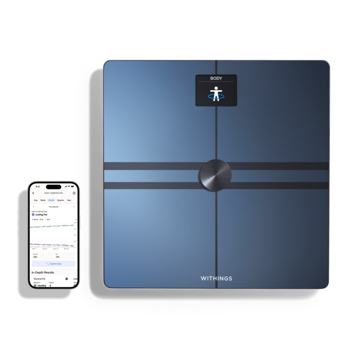 Withings Body Comp Personvåg med wifi Svart