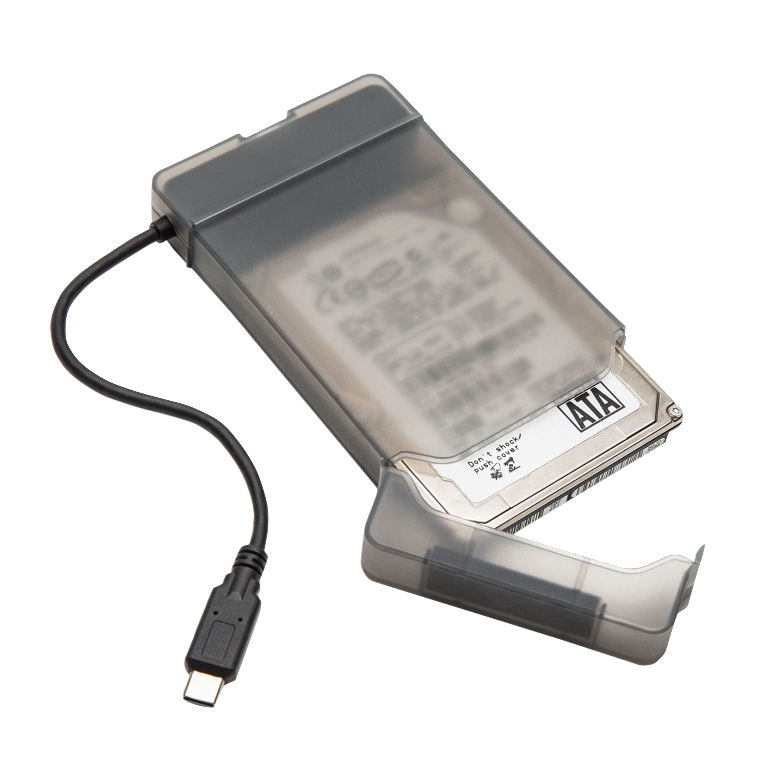 Plexgear Hårddiskkabinett 2,5” Smart access USB-C