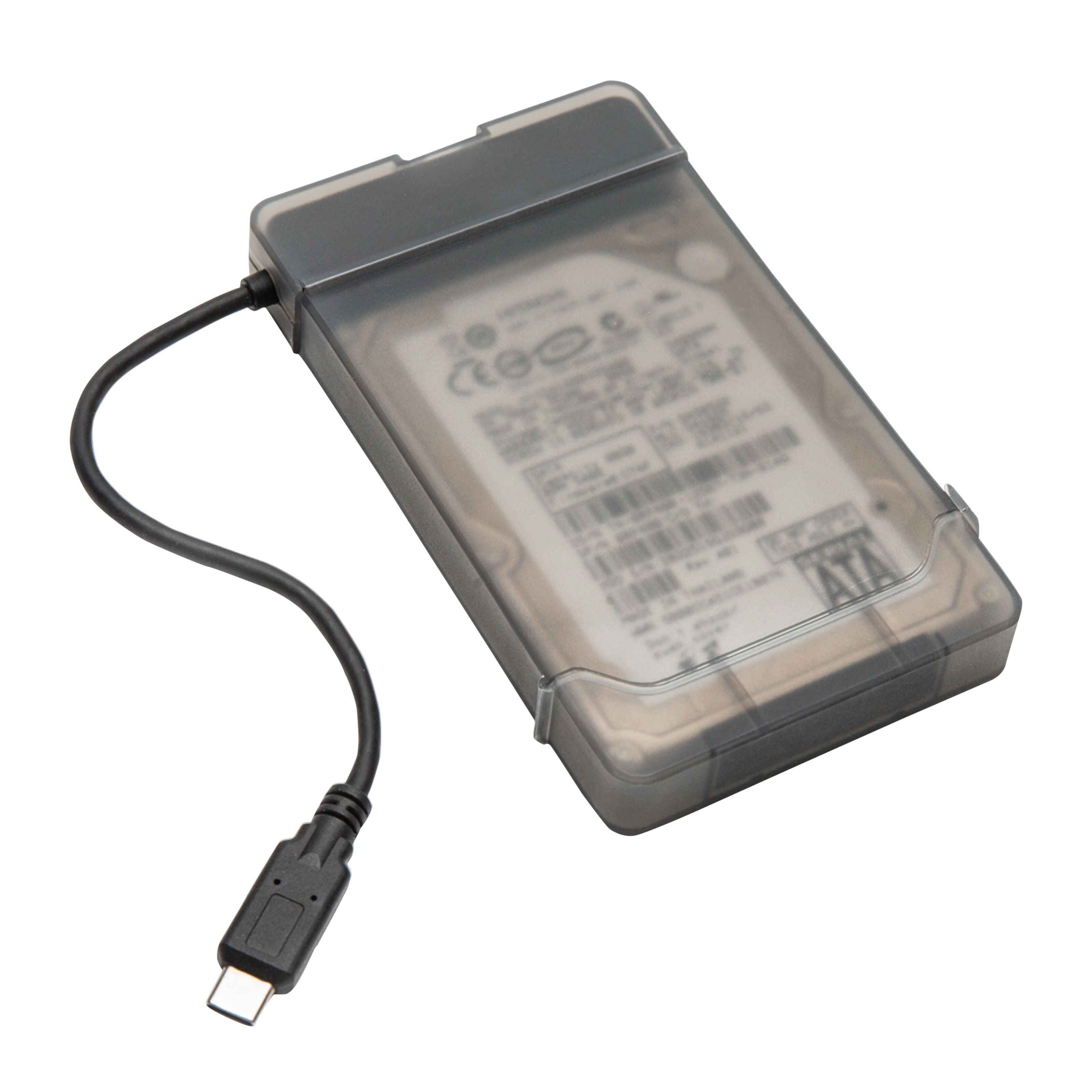 Plexgear Hårddiskkabinett 2,5” Smart access USB-C