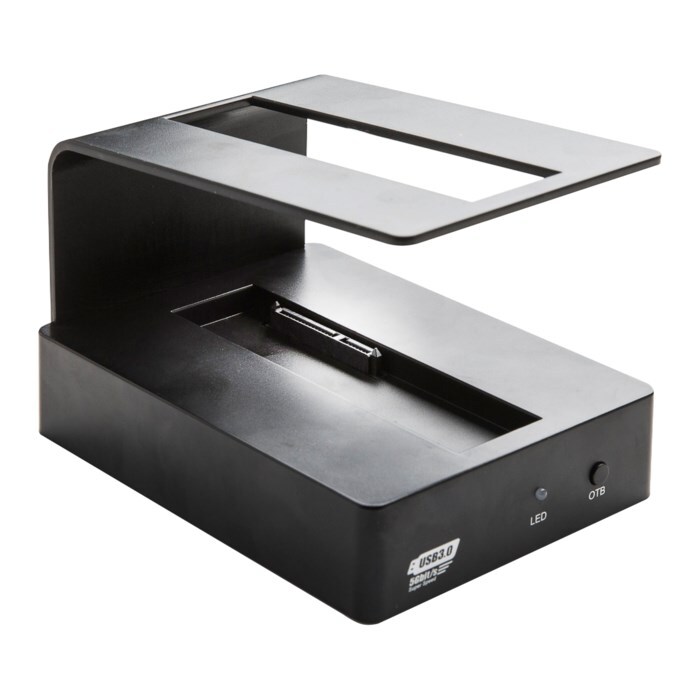 Plexgear USB 5 Gb/s-dokkingstasjon for harddisk