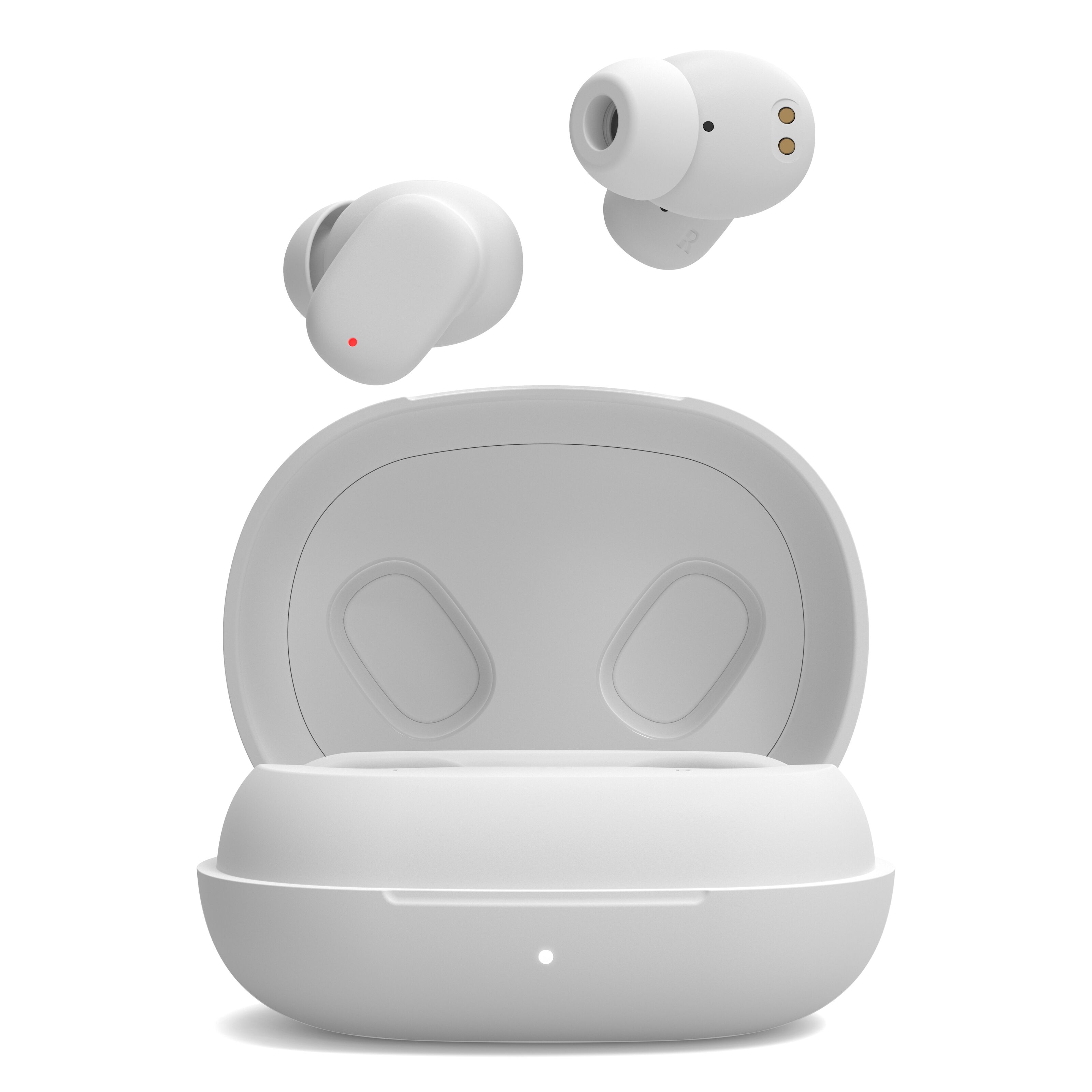 Linocell True Wireless-hodetelefoner Hvit