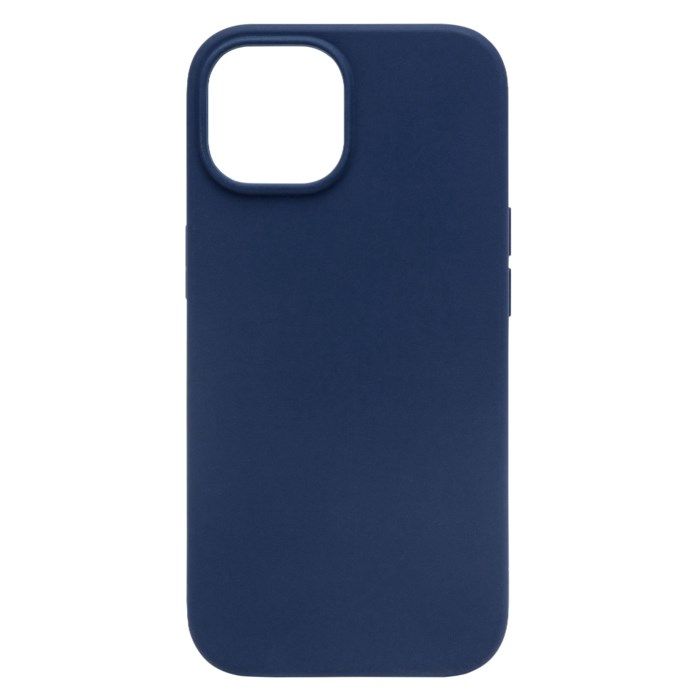 Linocell Rubber case för iPhone 15 Blå