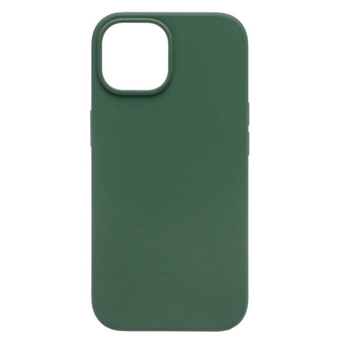 Linocell Rubber case för iPhone 15 Grön