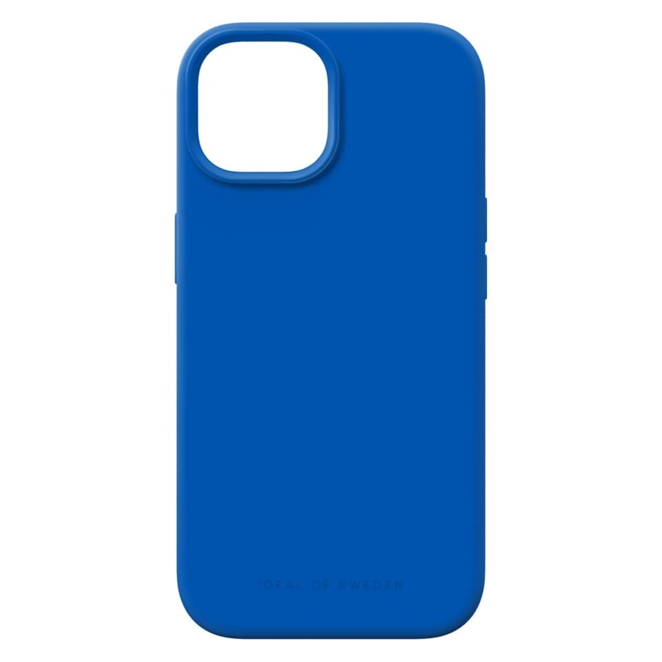IDEAL OF SWEDEN Silikondeksel for iPhone 15 Cobalt Blue