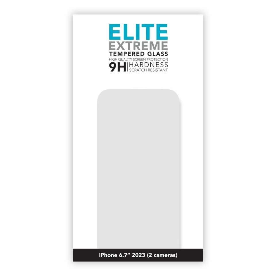 Linocell Elite Extreme Skjermbeskytter for iPhone 15 Plus