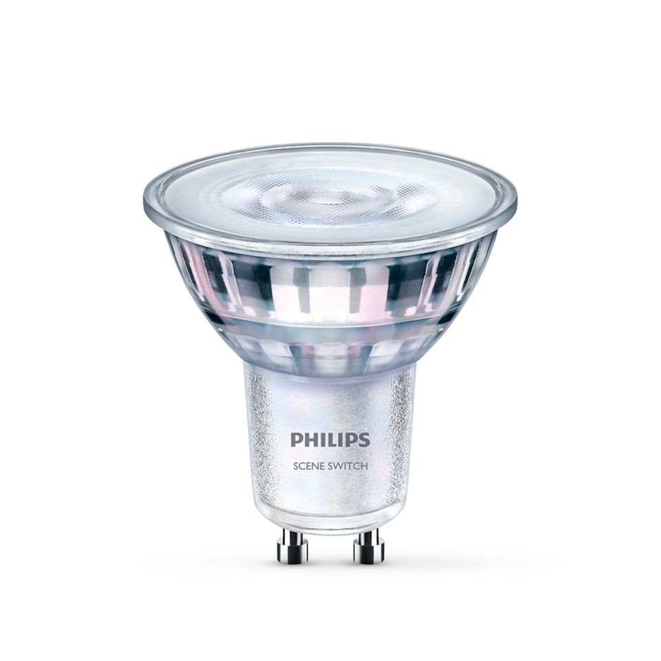 Philips Sceneswitch LED-pære GU10 385 lm