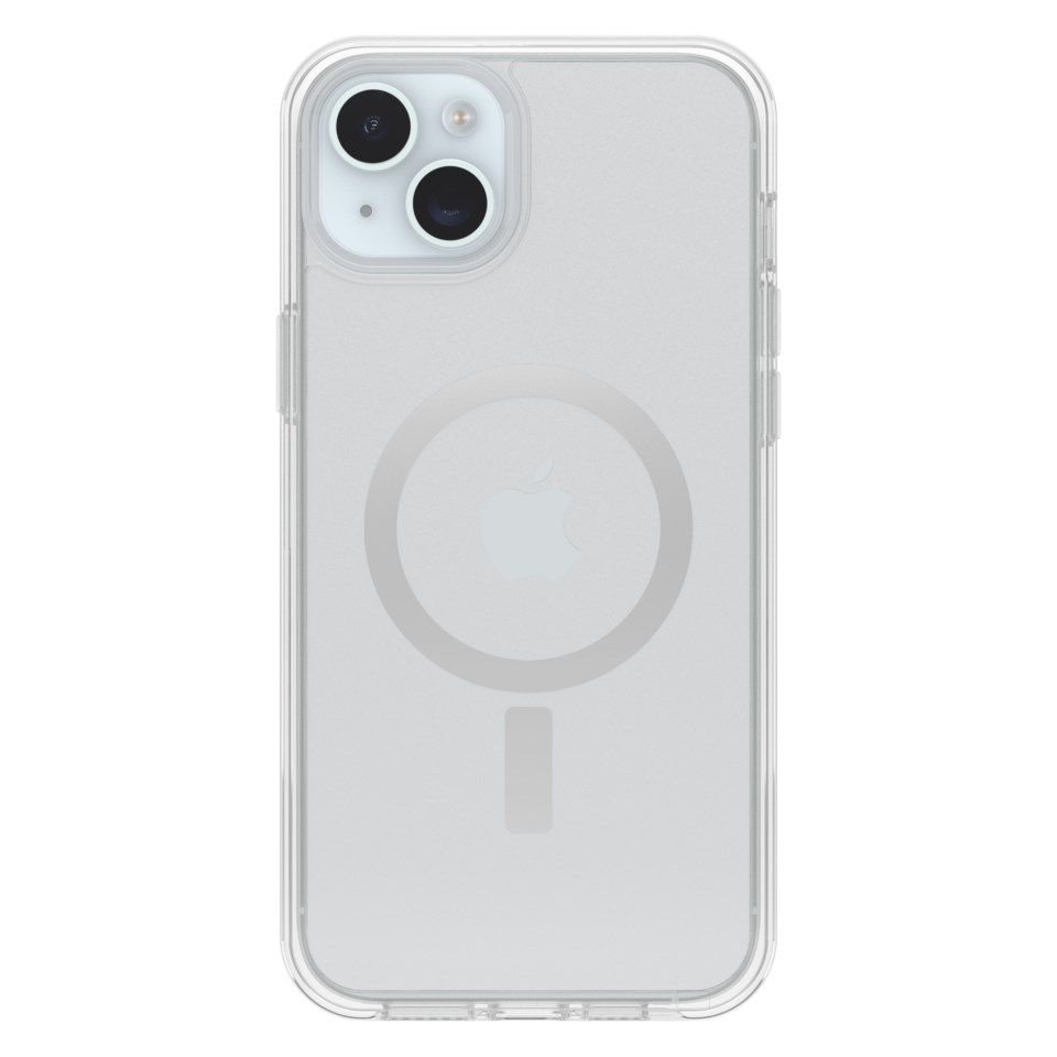 Otterbox Symmetry Magsafe for iPhone 14 Plus og 15 Plus Gjennomsiktig