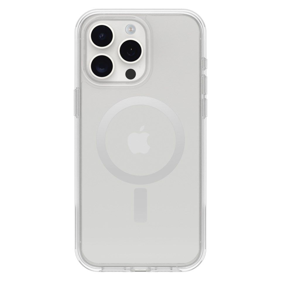 Otterbox Symmetry Magsafe for iPhone 15 Pro Max Gjennomsiktig
