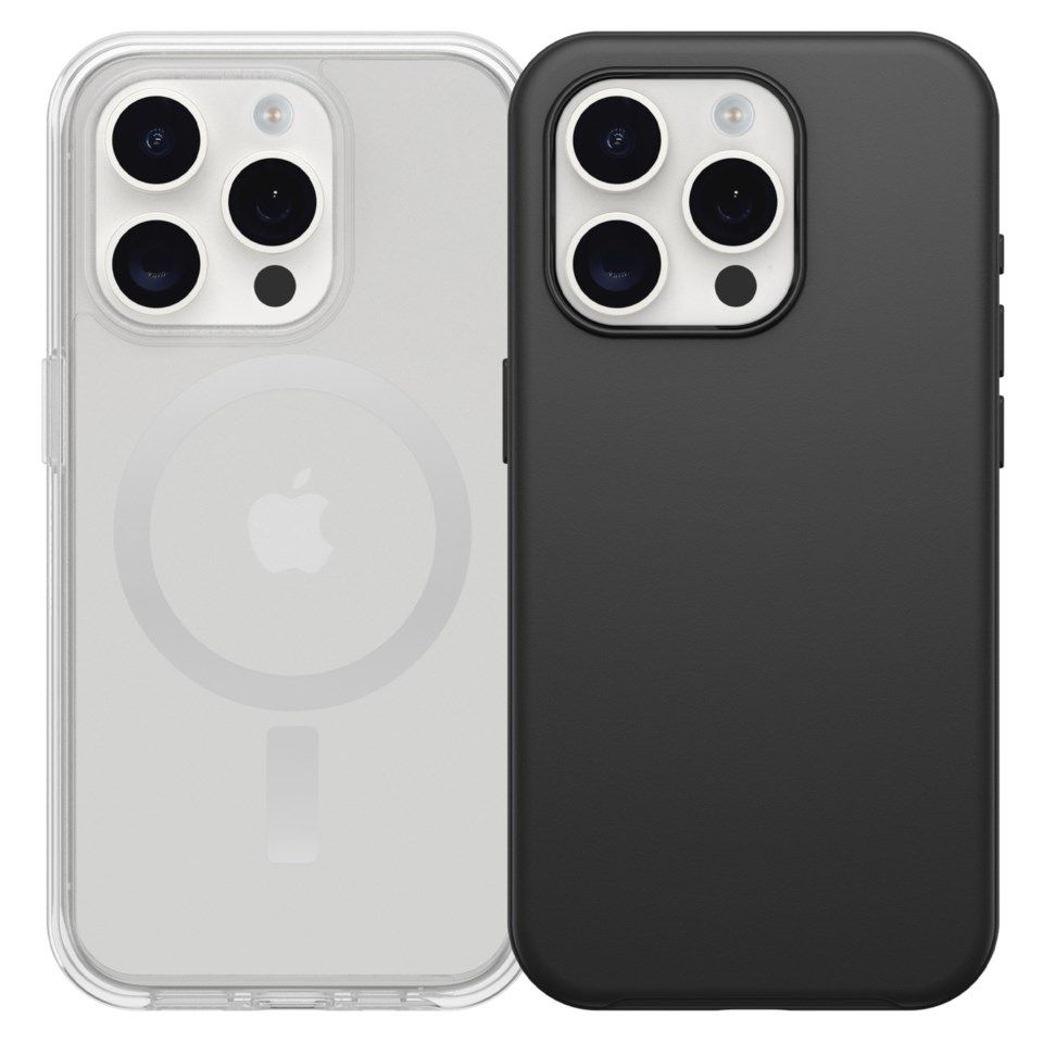 Otterbox Symmetry Plus med Magsafe för iPhone 15 Pro Klar