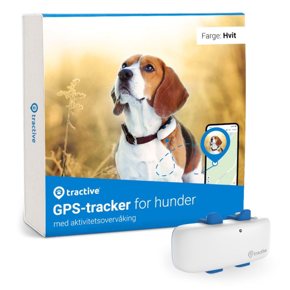 Tractive GPS DOG 4 Hundesporer og aktivitetsovervåker
