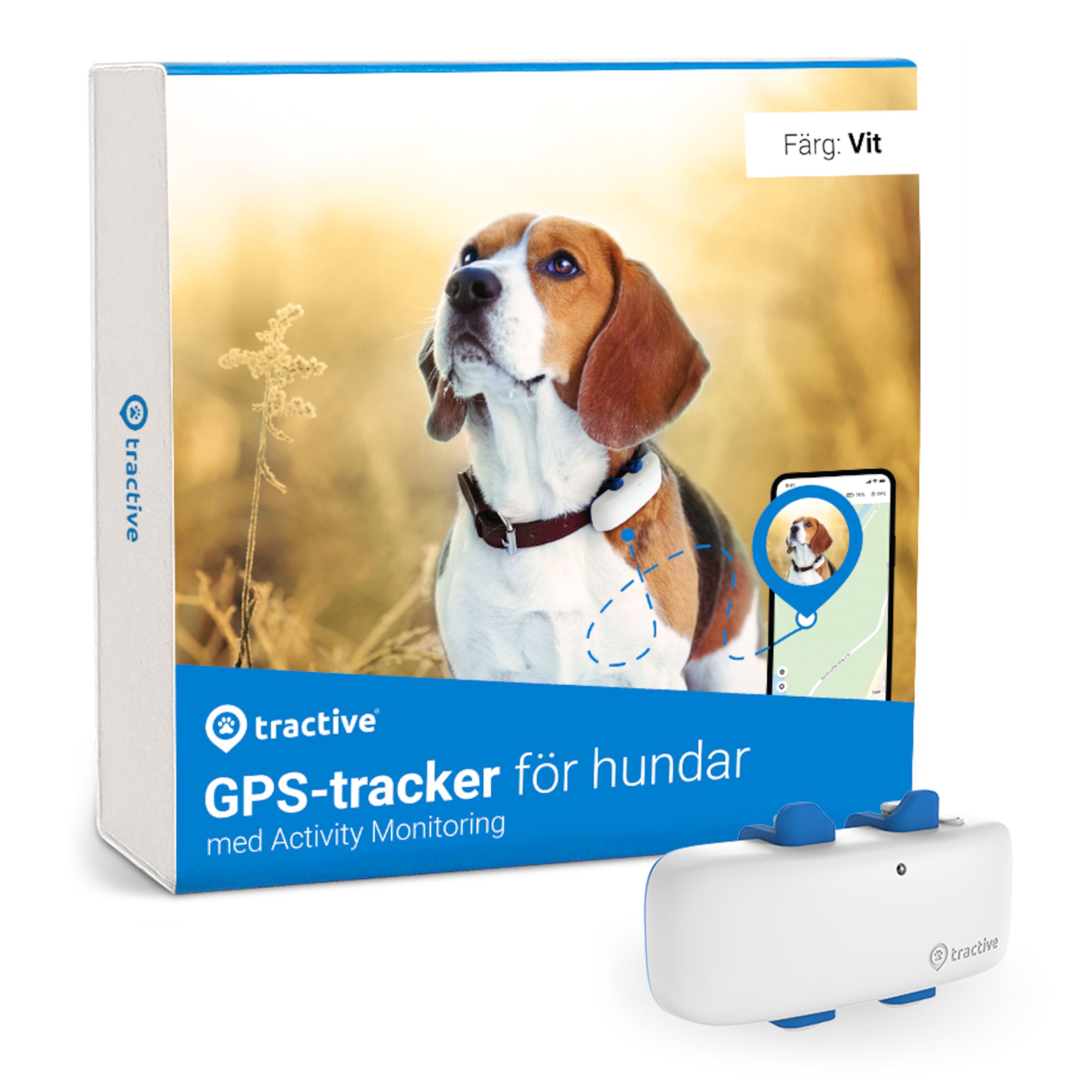 Tractive GPS DOG 4 Hund-GPS och aktivitetsspårning