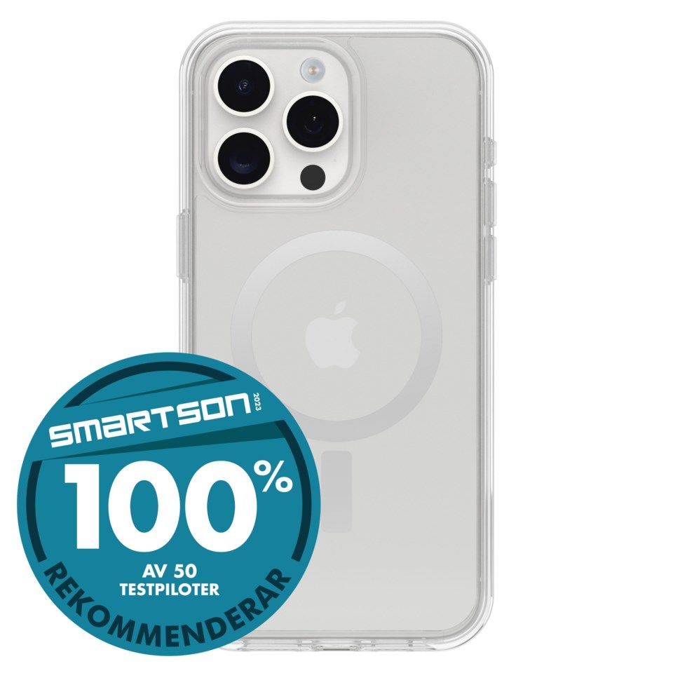 Otterbox Symmetry Plus med Magsafe för iPhone 15 Pro Max Klar