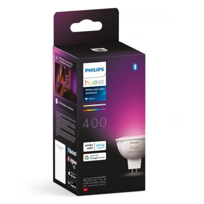 Philips Hue White and Color Ambience MR16 400 lm