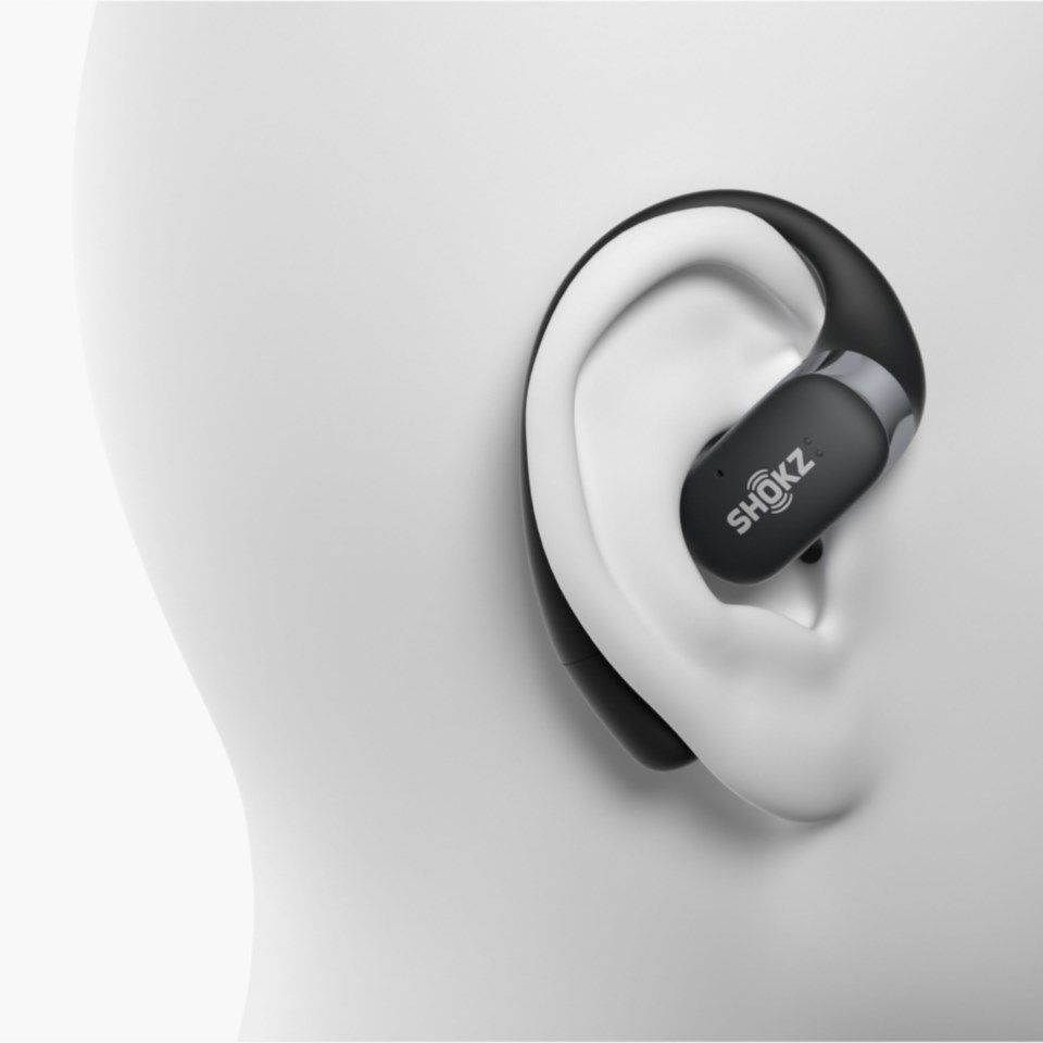 AfterShokz Shokz Openfit Wireless Headphones - Black True wireless-hörlurar  Svart
