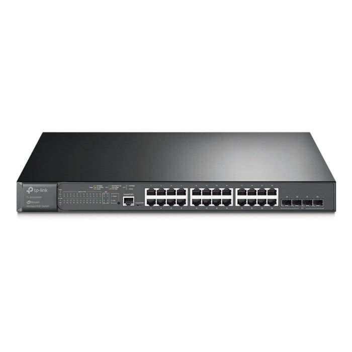 TP-link TL-SG3428MP JetStream Gigabit PoE-switch 28-portar