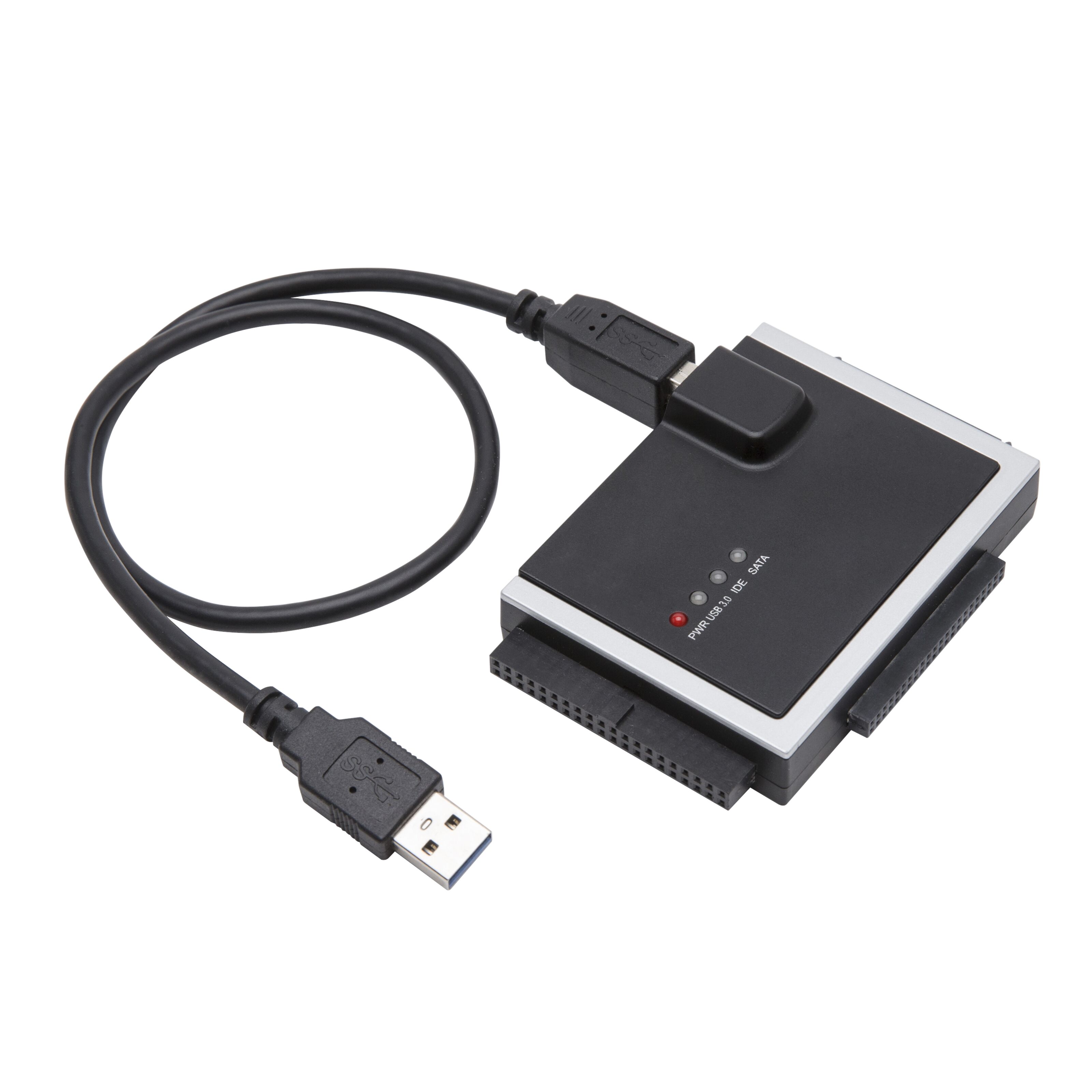 Plexgear USB 5 Gb/s til SATA og IDE - USB-adaptere | Kjell & Company