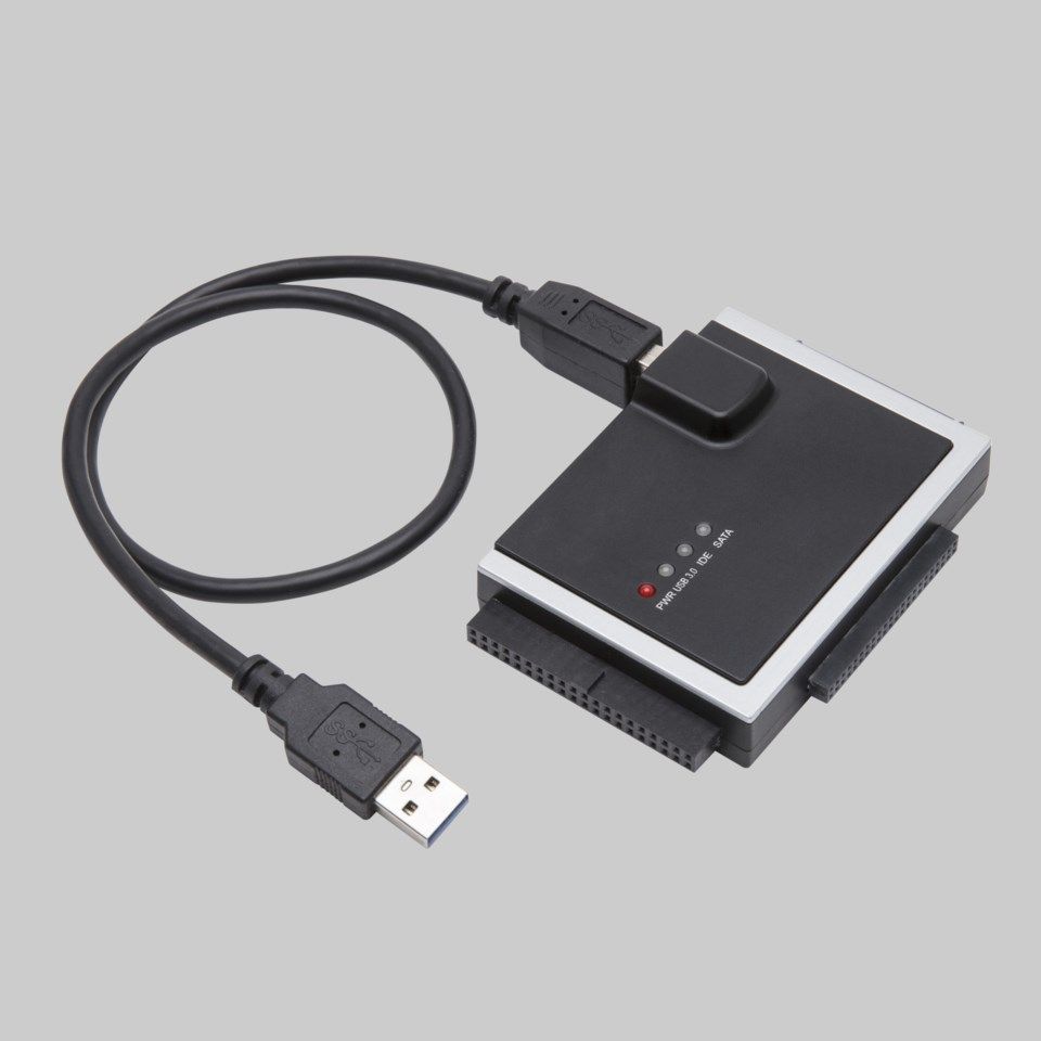 Plexgear USB 5 Gb/s till Sata och IDE
