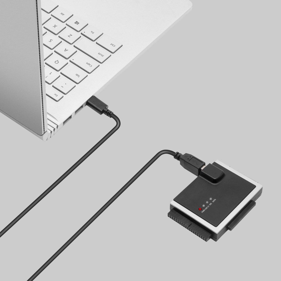 Plexgear USB 5 Gb/s till Sata och IDE