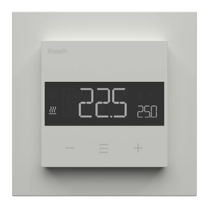 Heatit Z-TRM6 Termostat med Z-wave White