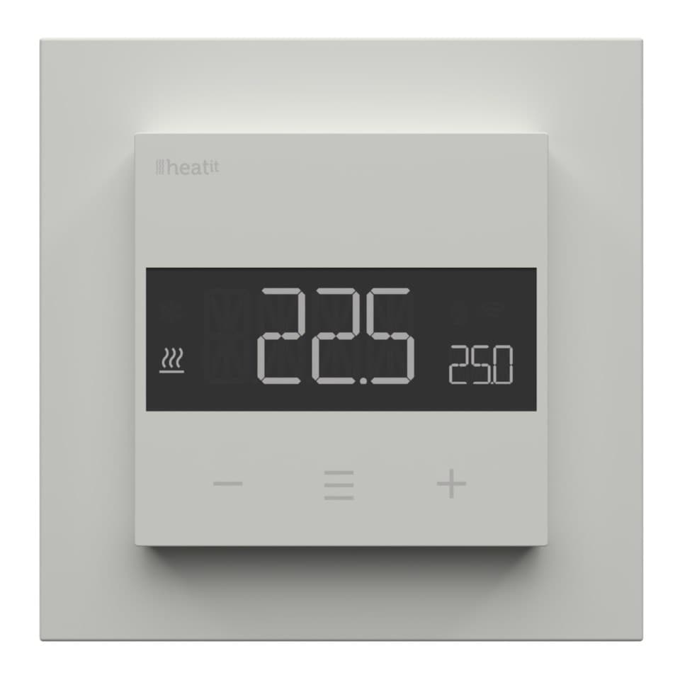 Heatit Z-TRM6 Termostat med Z-wave White