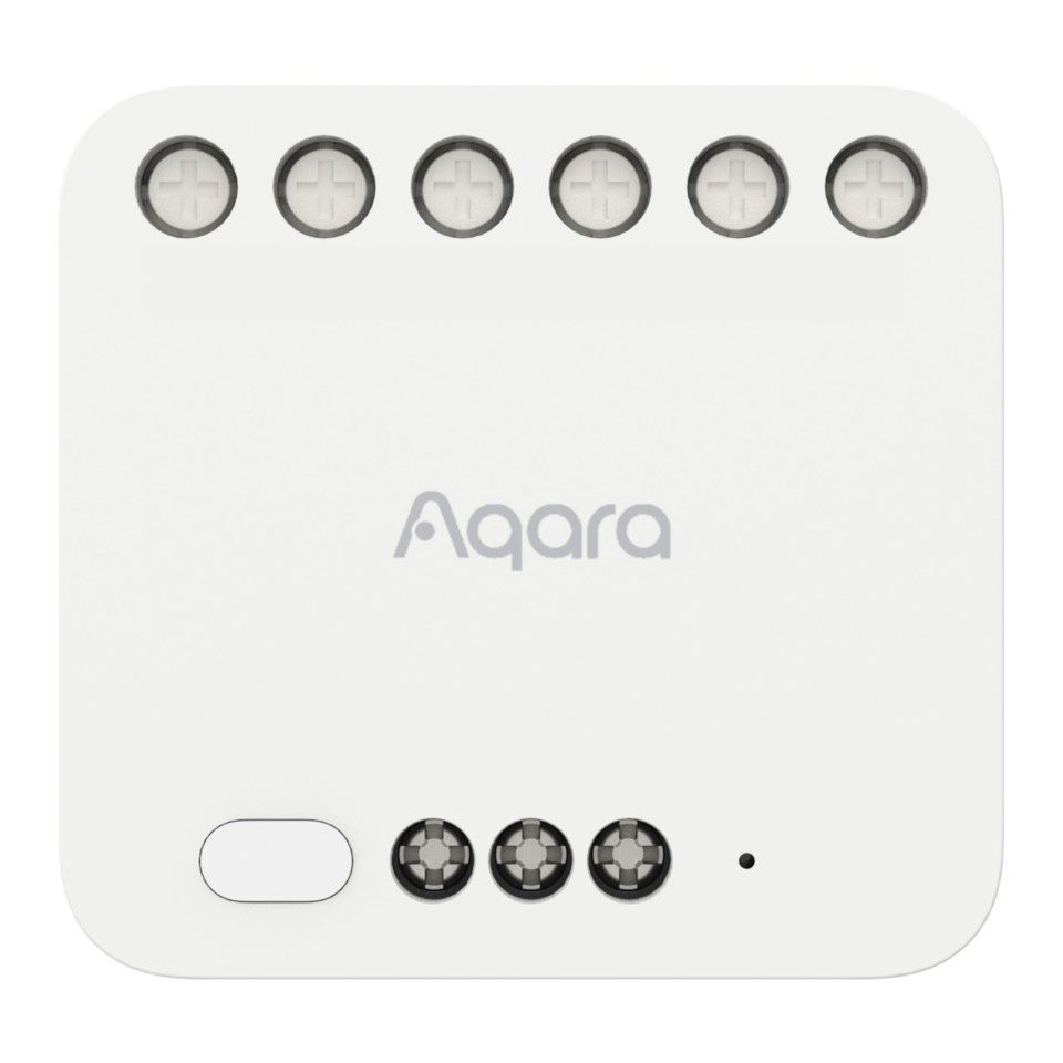 Aqara Dual Relay Module T2 Zigbee-fjernstrømbryter