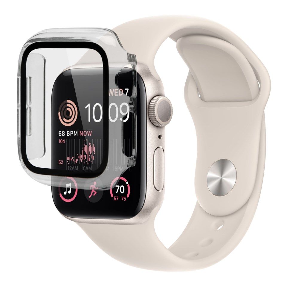 Linocell Beskyttelse for Apple Watch med skjermbeskytter 40 mm