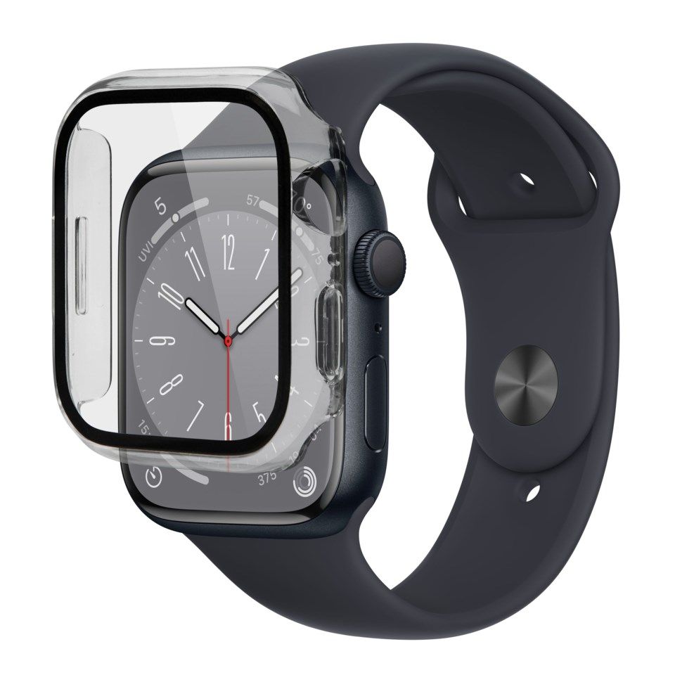 Linocell Beskyttelse for Apple Watch med skjermbeskytter 45 mm