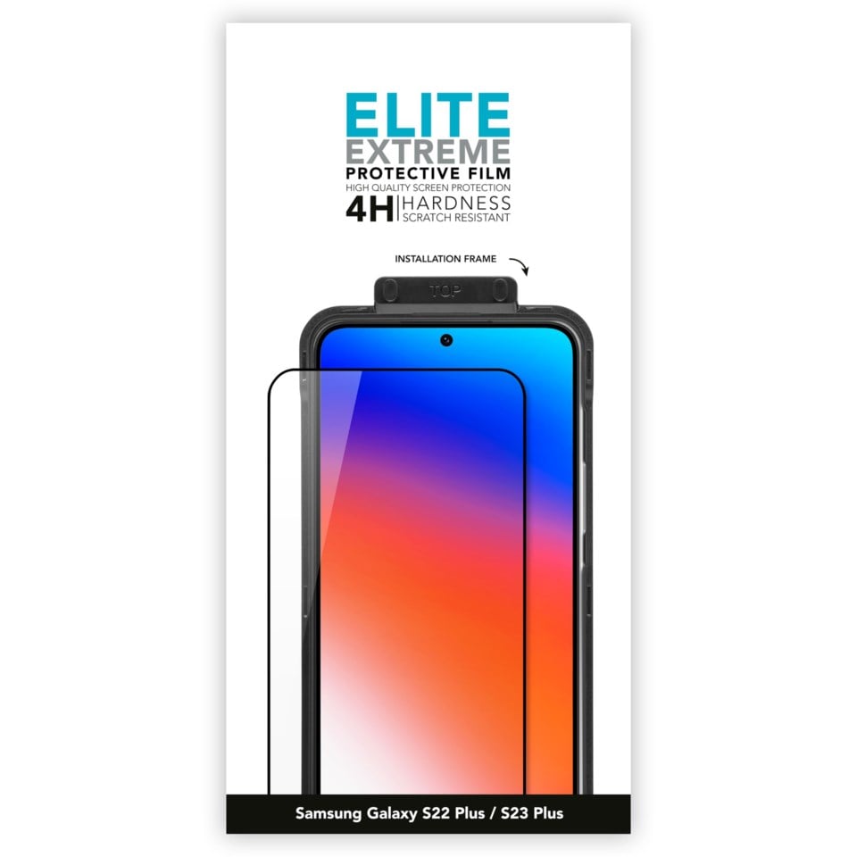 Linocell Elite Extreme Protective Skjermbeskytter for Galaxy S22 Plus og S23 Plus