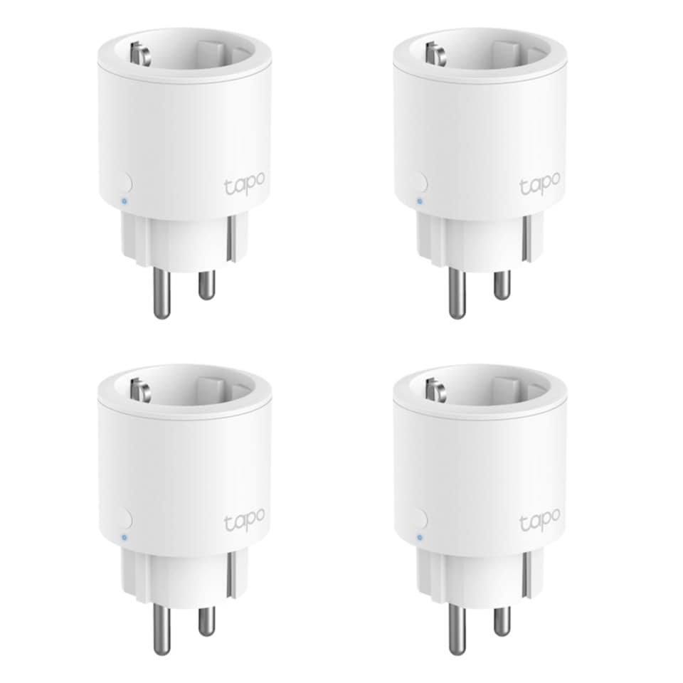 TP-link Tapo P115 Smart Wifi-fjernstrømbryter med energimåling 4-pk.