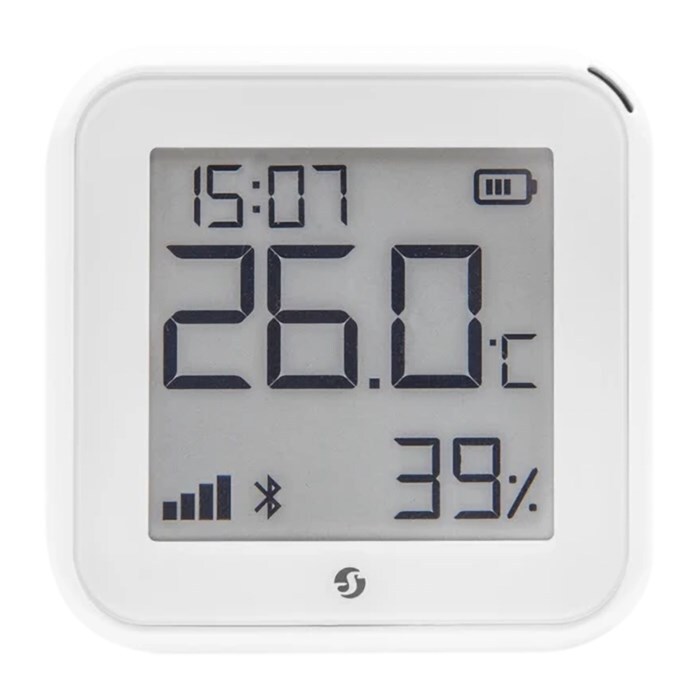 Shelly H&T Gen 3 Termometer och hygrometer Vit