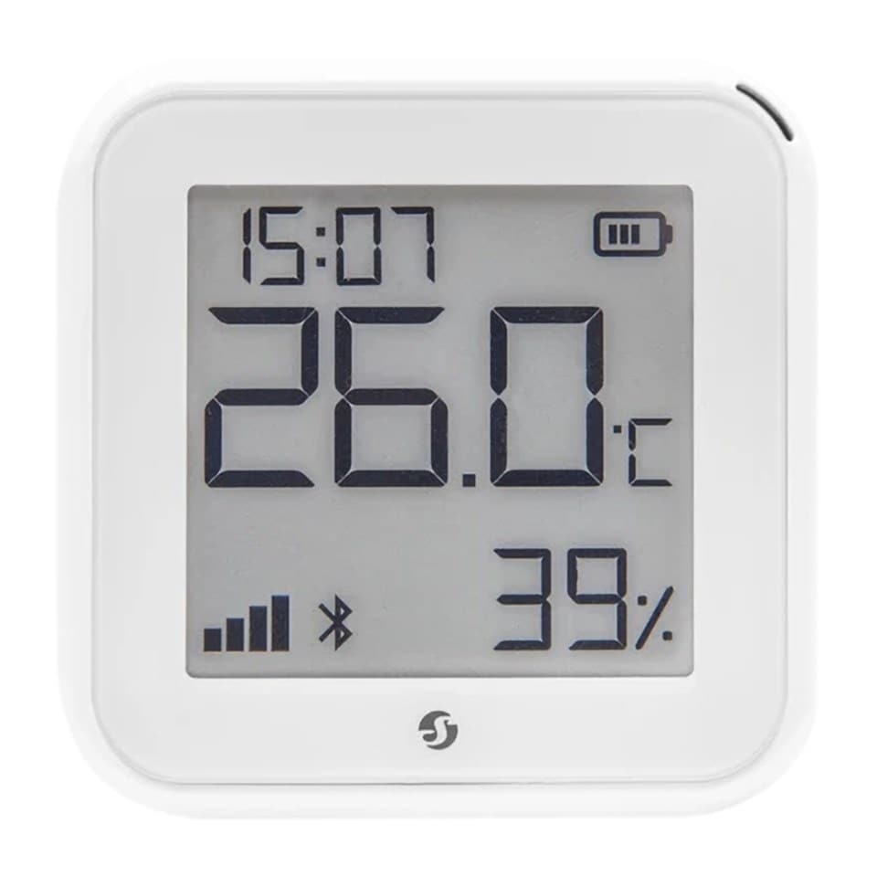 Shelly H&T Gen 3 Termometer og hygrometer Hvit