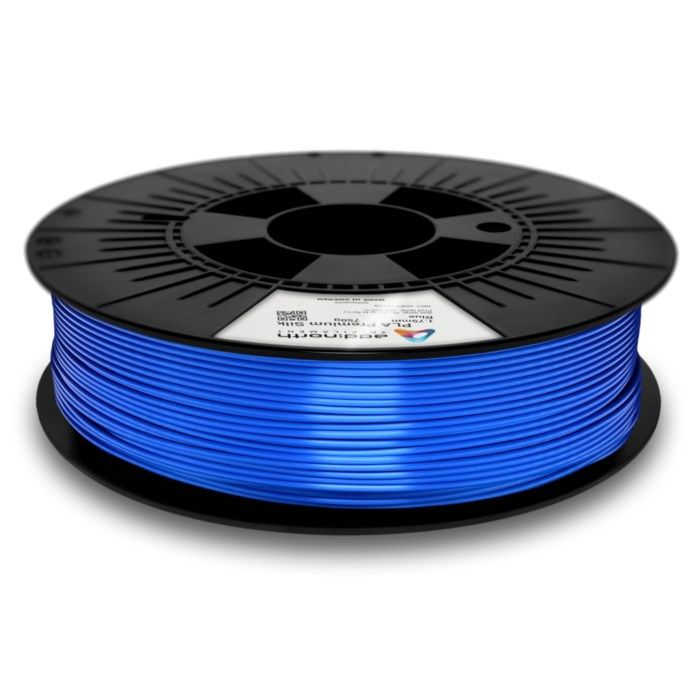 Addnorth PLA Premium Silk-filament för 3D-skrivare 1,75 mm Blå