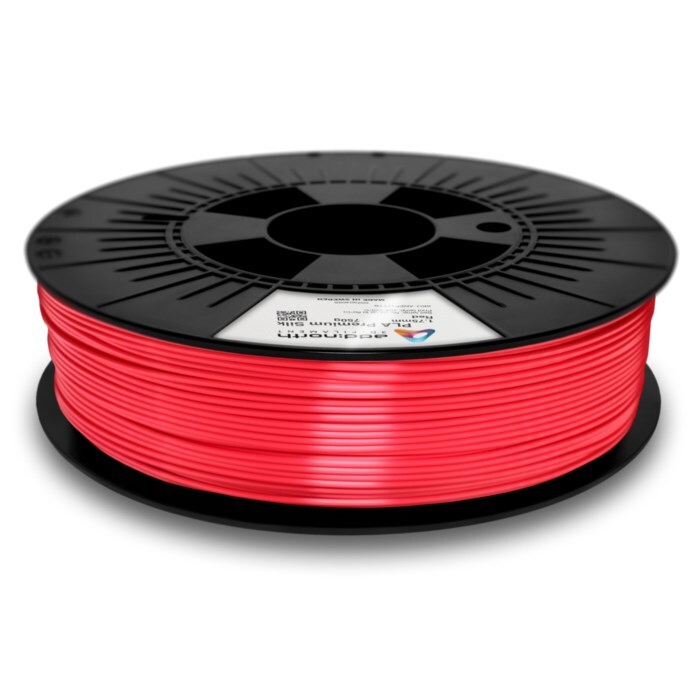 Addnorth PLA Premium Silk-filament för 3D-skrivare 1,75 mm Röd