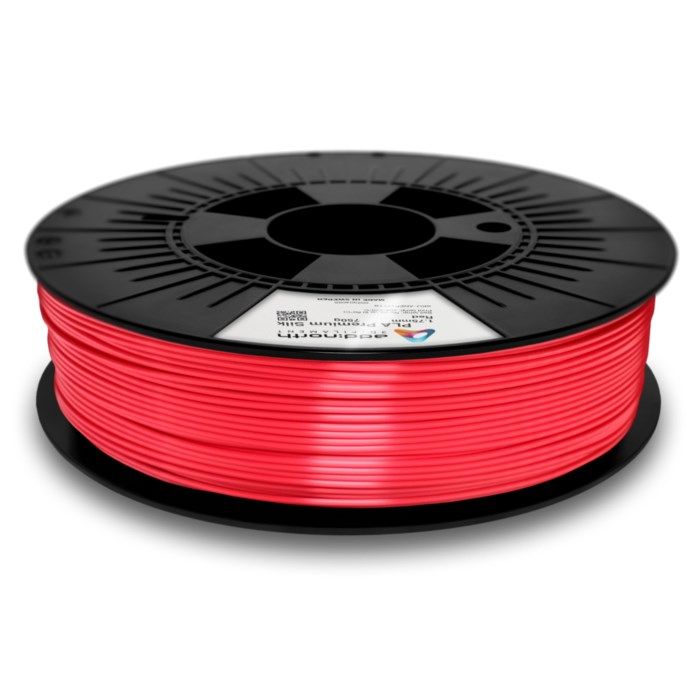 Addnorth PLA Premium Silk-filament för 3D-skrivare 1,75 mm Röd