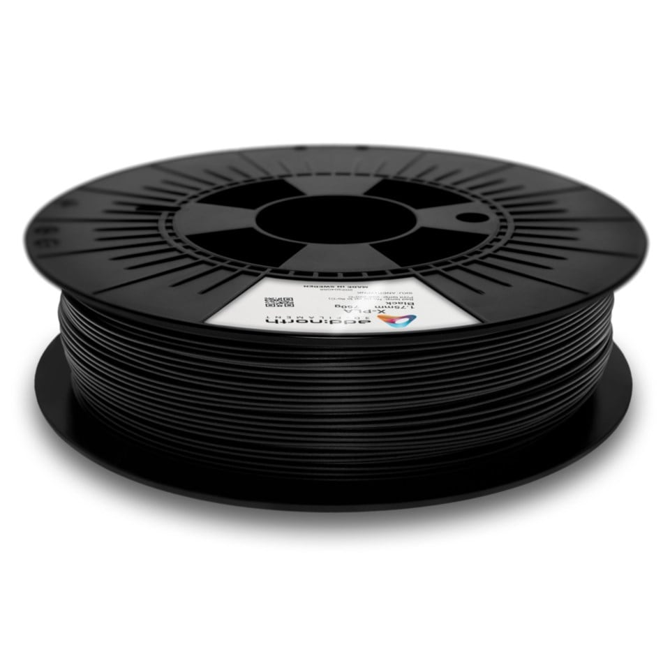 Addnorth X-PLA-filament för 3D-skrivare 1,75 mm Svart