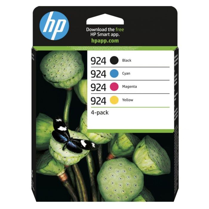 HP 924 Bläckpatroner 4-pack