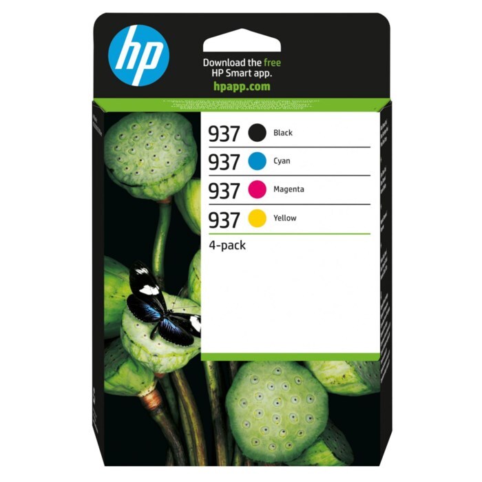 HP 937 Bläckpatroner 4-pack