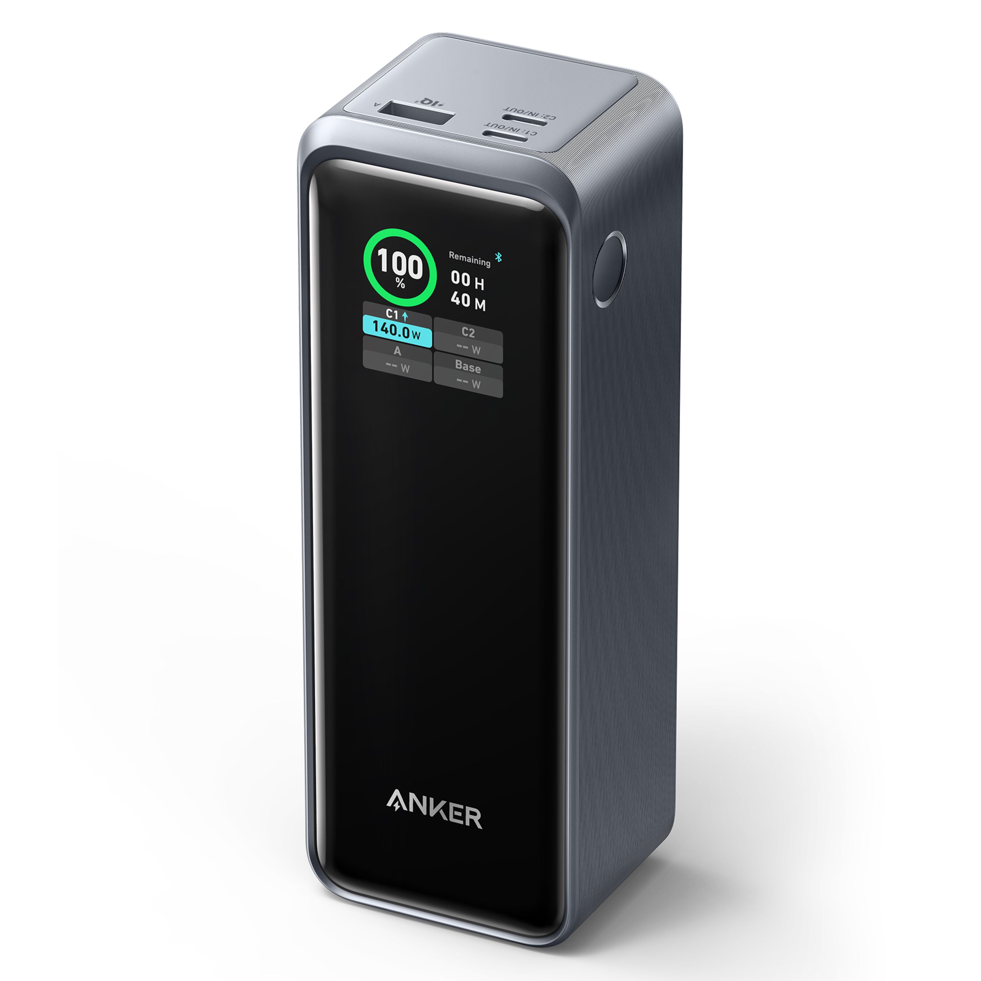 Custodia Rigida Da Viaggio Per Anker Prime Power Bank 27.650mAh 250W – Con Gancio E Tasca In Rete Per Cavi (Solo Custodia)