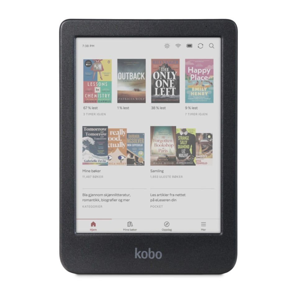 Kobo Clara Colour Lesebrett 6"