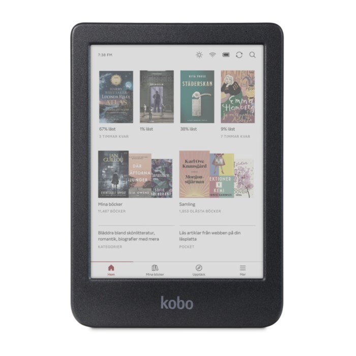 Kobo Clara Colour läsplatta 6