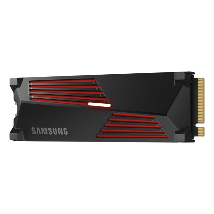 Samsung 990 PRO PCle 4.0 NVMe M.2 SSD med kylfläns 4 TB